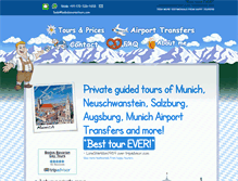 Tablet Screenshot of bodosbavariantours.com